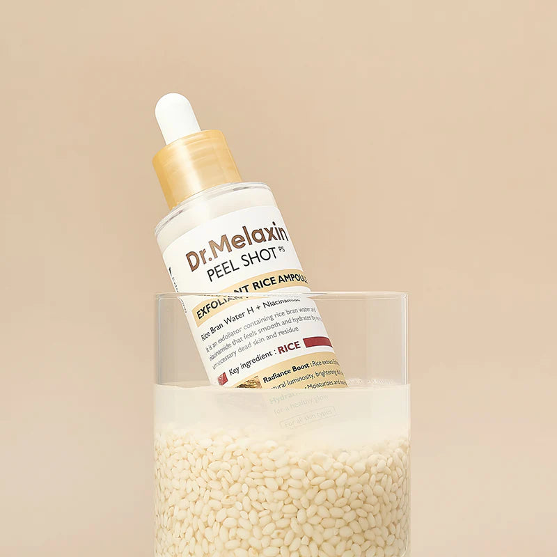 MELAXIN™ White Rice Peel Shot Ampoule