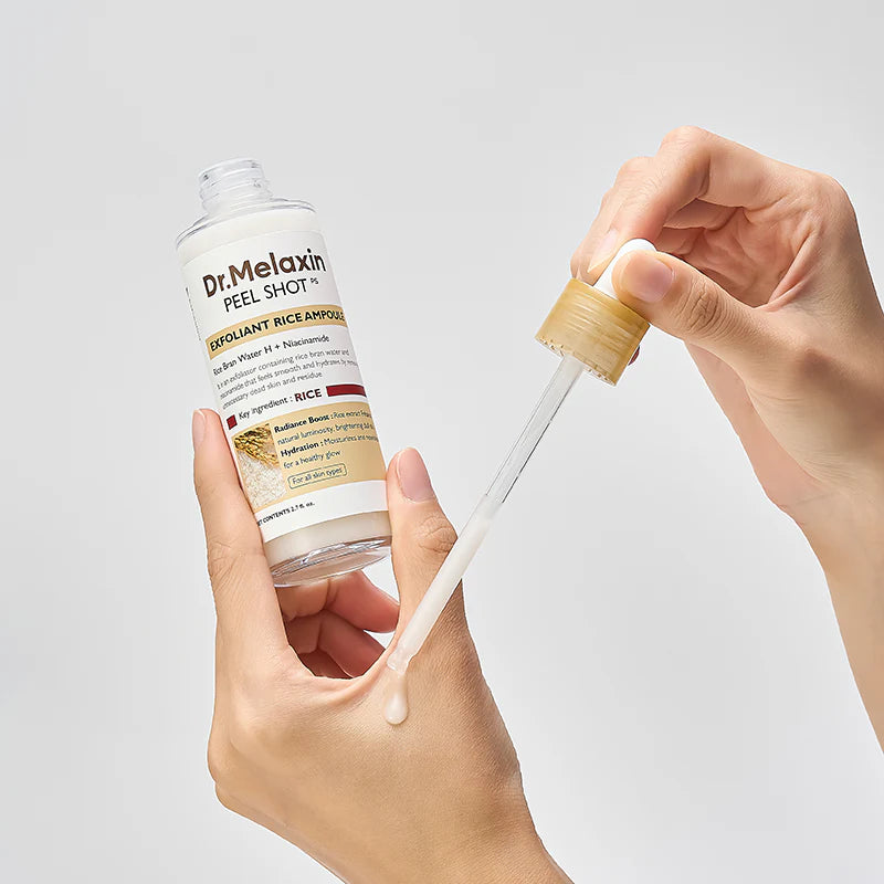 MELAXIN™ White Rice Peel Shot Ampoule